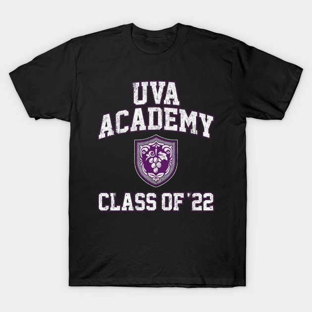Uva Academy Class of 22 T-Shirt by huckblade